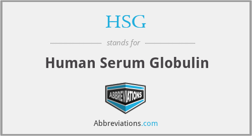 What does serum globulin stand for?